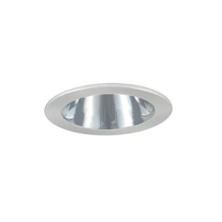 Jesco Low Voltage Adjustable Open Reflector Trim- Chrome Reflector- Chrome Trim TM402CHCH